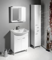 Aqualine ZOJA/KERAMIA FRESH skříňka vysoká 35x184x29cm, bílá (1)