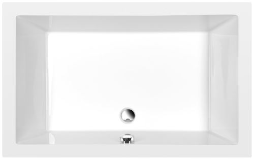 Polysan DEEP hluboká sprchová vanička, obdélník 120x75x26cm, bílá