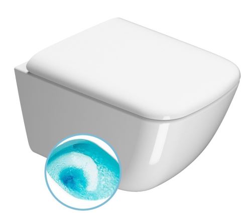 GSI SAND WC závěsné, splachování SWIRLFLUSH, 50x36 cm, ExtraGlaze