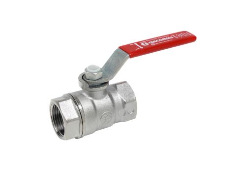 GIACOMINI R250D Kulový kohout, PN 28, T 185 C, chromovaný 3"   červený (R250X010)