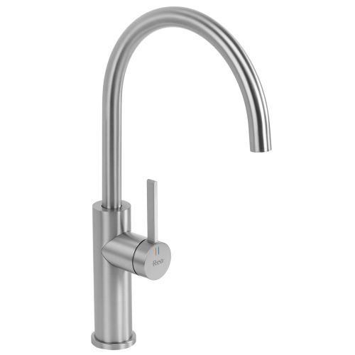 REA Dřezová baterie RIVO, Broušená ocel (REA-B9340)