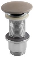 SAPHO Umyvadlová výpust 5/4“, click-clack, betonová zátka, písková (FG914) (2)