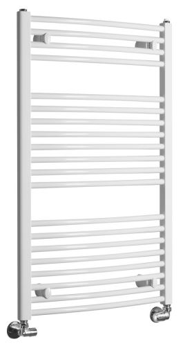 Aqualine ORBIT otopné těleso s bočním připojením 600x960 mm, 597 W, bílá (ILO96T)