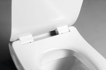 Sapho EDITA WC sedátko SLIM Soft Close, duroplast, bílá (5)