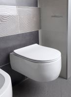 Kerasan FLO WC závěsné 36x50cm (1)