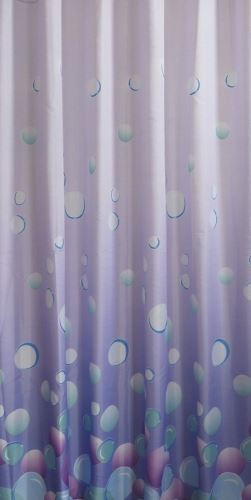 Aqualine Závěs 180x200cm,100% polyester, světle fialová