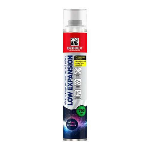 DEBBEX Nízkoexpanzní pěna pistolová 750ml (40222BD)