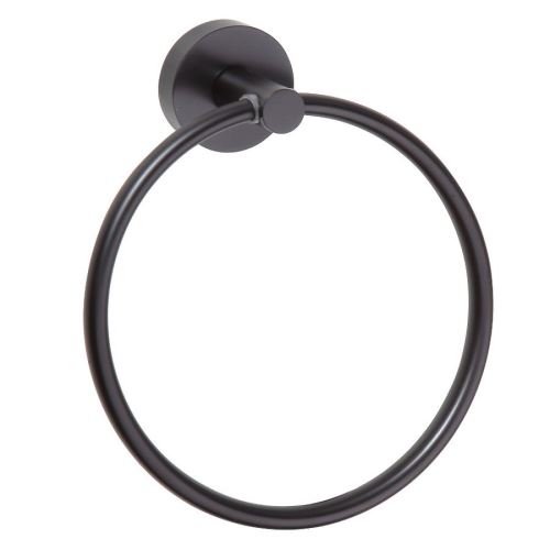 SAPHO X-ROUND BLACK držák ručníků kruh, černá (XR411B)