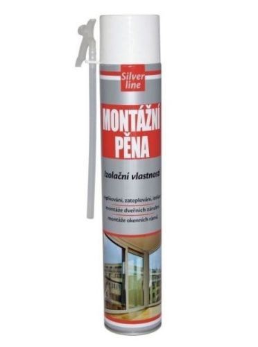 SILVER LINE Montážní pěna trubičková 750ml (40140SLN)