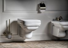 KERASAN WALDORF závěsná WC mísa, 37x55cm, bílá (411501) (1)
