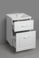 AQUALINE FAVOLO umyvadlová skříňka 52x72,5x44cm, bílá mat (FV255) (3)
