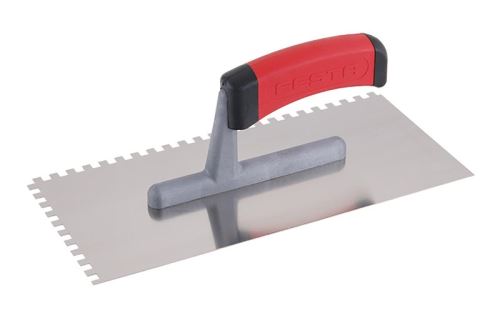 FESTA Hladítko nerez gumová rukojeť 280x130mm zub e6 (31142)