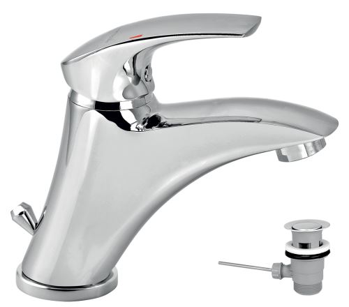 NOVASERVIS Umyvadlová baterie s výpustí Metalia 57 chrom (57002,0)