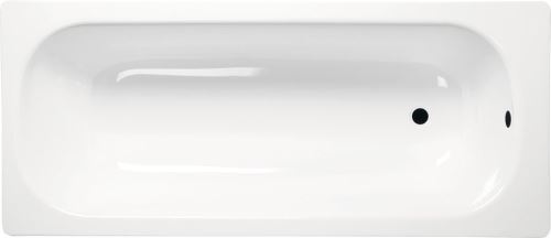 Aqualine Obdélníková smaltovaná vana 160x70x38cm, bílá