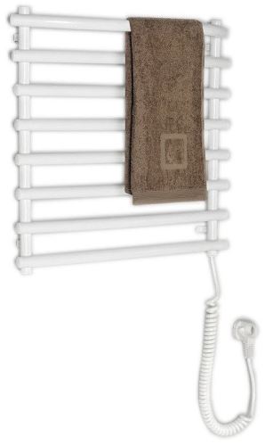 Aqualine Elektrický sušák ručníků, 570x465 mm, 72 W, bílý