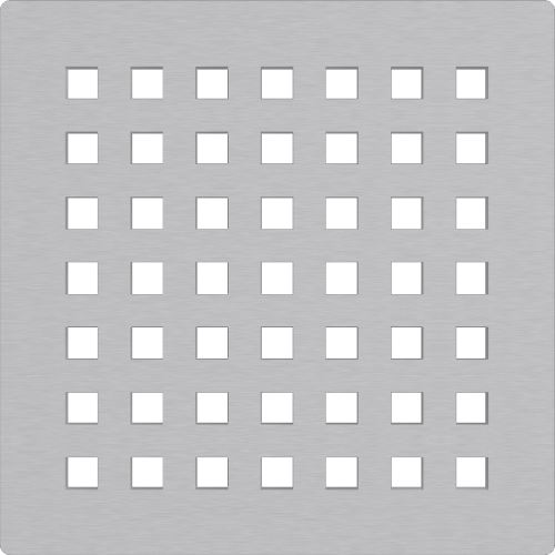 ALCADRAIN Mřížka pro nerezové vpusti 102×102 mm, nerez (MPV014)