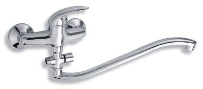 NOVASERVIS Paneláková baterie bez příslušenství 150 mm Metalia 55 chrom (55032/1,0)