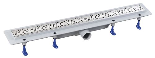 AQUALINE MARMI podlahový žlab s nerezovým roštem, L-910, DN50 (1702-90)