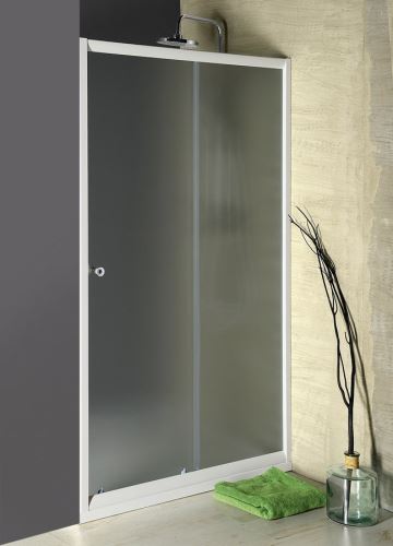 Aqualine AMADEO posuvné sprchové dveře 1000 mm, sklo BRICK