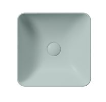 GSI SAND umyvadlo na desku 38x38 cm, ghiaccio mat (1)