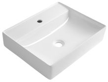AQUALINE CALLIS keramické umyvadlo na desku 52x42cm, bílá (NP372) AQUALINE CALLIS keramické umyvadlo na desku 52x42cm, bílá (NP372)