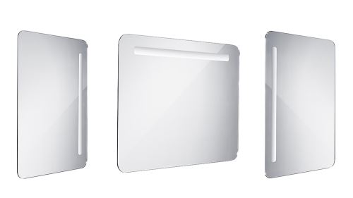 NIMCO Koupelnové podsvícené LED zrcadlo 600x1000 mm (ZP 2004)