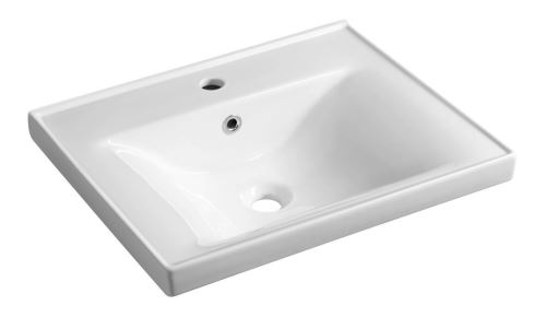 AQUALINE SAVA 55 nábytkové umyvadlo 55x46x16,5 cm (2055)