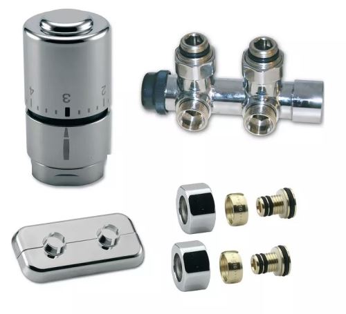 IVAR kit ventil koupelnový OPTIMA - IVAR.KIT DV 10416 INOX - rohový