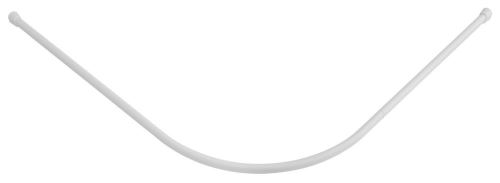 Aqualine Závěsová tyč kruhová 80x80 cm, hliník, bílá