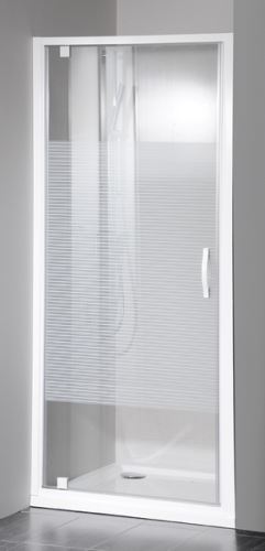 GELCO ETERNO sprchové dveře 900mm, sklo STRIP (GE6690)