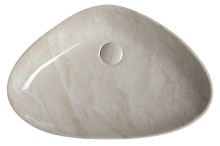 Sapho DALMA keramické umyvadlo 58,5x39x14 cm, marfil (2)