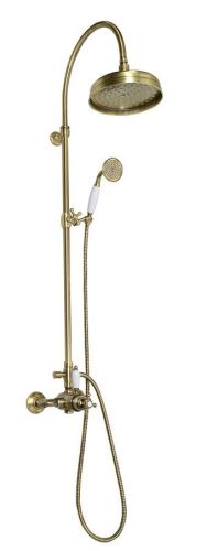 Reitano Rubinetteria ANTEA sprchový sloup s termostatickou baterií, bronz