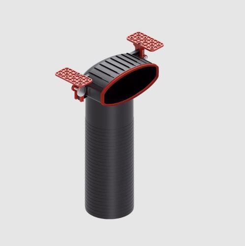 HEATPEX Tělo plenum boxu ARIA CONNECT 63 mm / 75 mm / 90 mm (52410500100W)