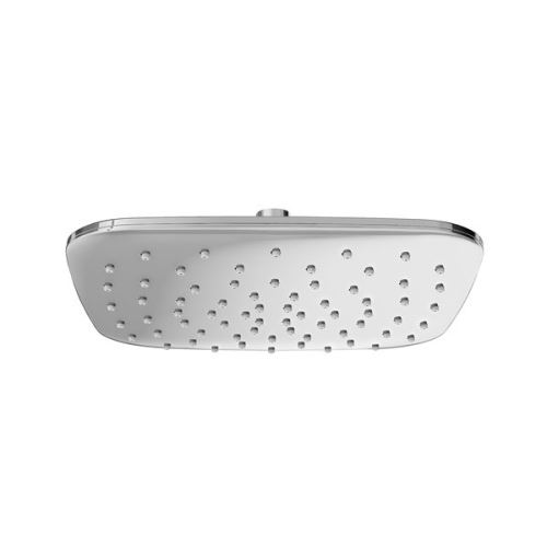 RAVAK 983.10 Hlavová sprcha ABS čtvercová - bílá, 250 mm (X07P347)