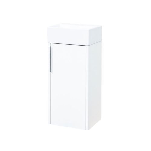 Mereo Vigo, koupelnová skříňka s keramickým umývátkem, 33 cm, bílá (CN350)