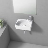 AQUALINE RUBIC keramické umývátko 34x25cm, bílá (NP452) (3)