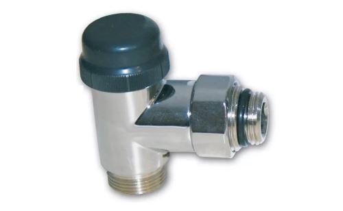 IVAR Koupelnový termostatický ventil OPTIMA DV 020 - 1/2"xM24; rohový; inox (530040INOX)