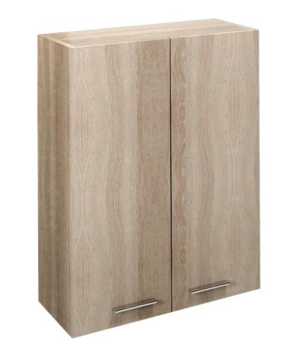 Aqualine ZOJA/KERAMIA FRESH skříňka horní 50x76x23cm, dub platin