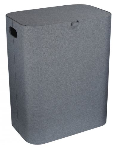 KOH-I-NOOR BELLAGIO koš na prádlo 50,2x62,5x32cm, šedá (3063GR)