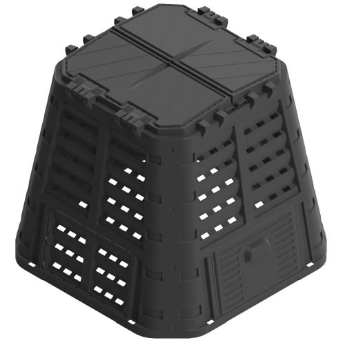 PATROL Kompostér MULTI černý 480 l (P90660)