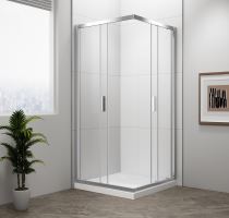 Polysan EASY LINE čtvercová sprchová zástěna 800x800mm, čiré sklo (1)