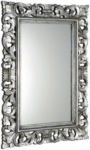 Sapho SCULE zrcadlo v rámu, 80x120cm, stříbrná
