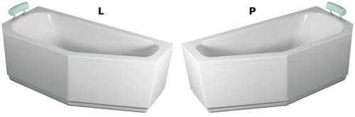 TEIKO panel k vaně PANAMA L, bílá (V120160L62T04001)