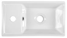AQUALINE Keramické umývátko 40x22x8cm (DD4022) (1)