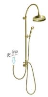 Reitano Rubinetteria VANITY sprchový sloup k napojení na baterii, retro, bronz (1)