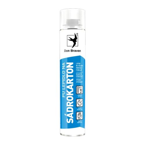 DEBBEX PU lepidlo na sádrokarton pistolová dóza 750 ml, žlutá (40221SD)
