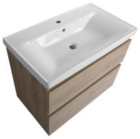 AQUALINE ALTAIR umyvadlová skříňka 77,5x60x45cm, dub emporio (AI380) (6)