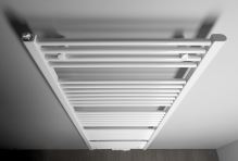 AQUALINE DIRECT otopné těleso se středovým připojením, 600x1680 mm, 1013 W, bílá (ELM66T) (3)