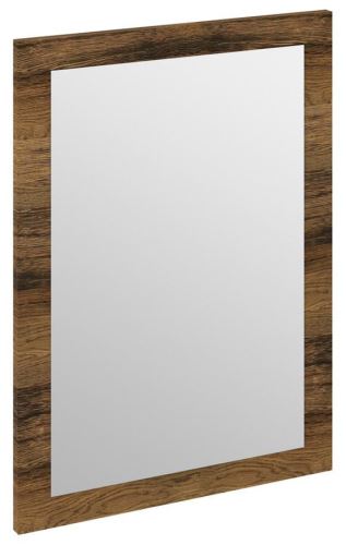 Sapho TREOS  zrcadlo v rámu 750x500x28mm, dub Collingwood