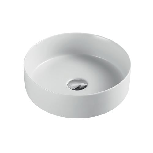 Mereo Umyvadlo na desku bez přepadu, 355x120 mm, kulaté, keramické (UC363612C)
